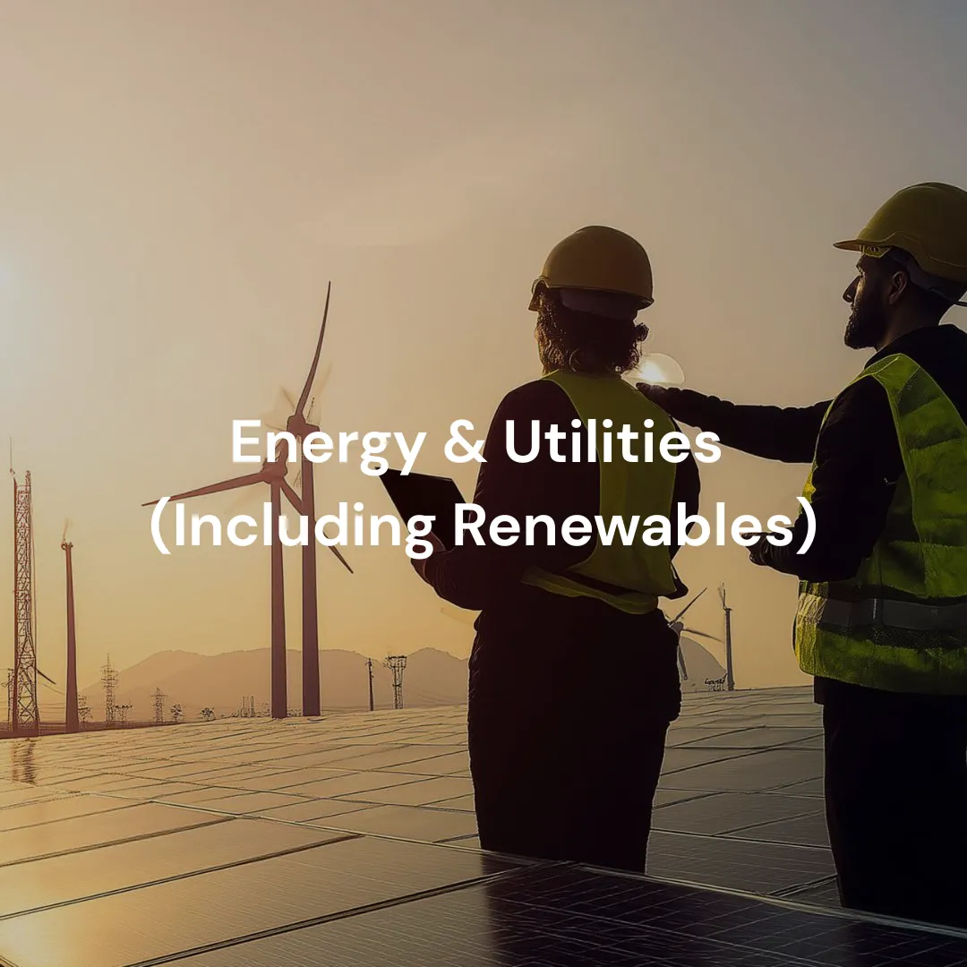 Energy & Utilities (Including Renewables)